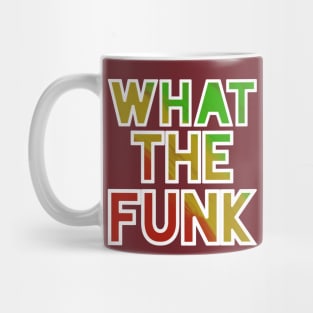 WTFunk (White Outline) Mug